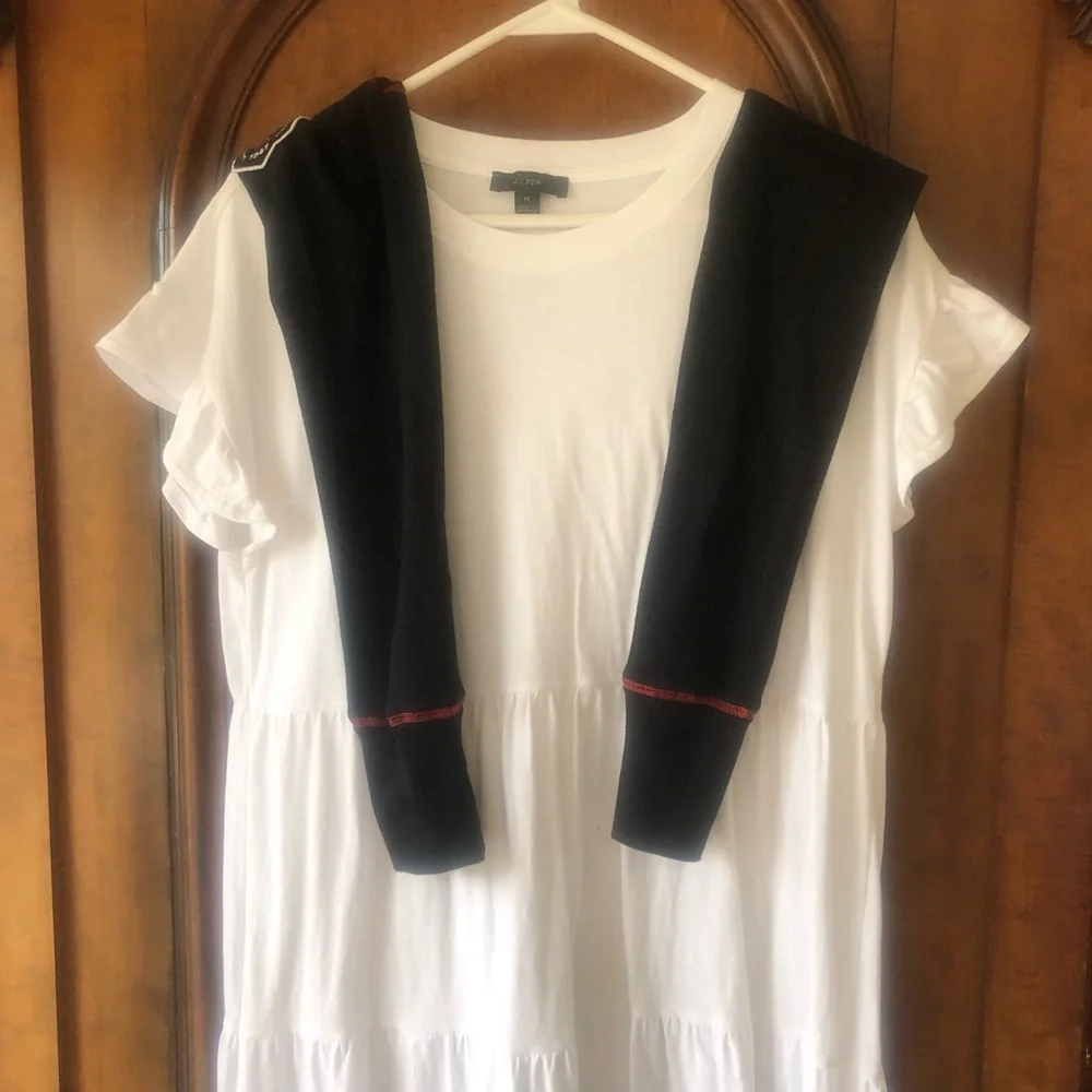 J. Crew White Re-Imagined Dress❗️